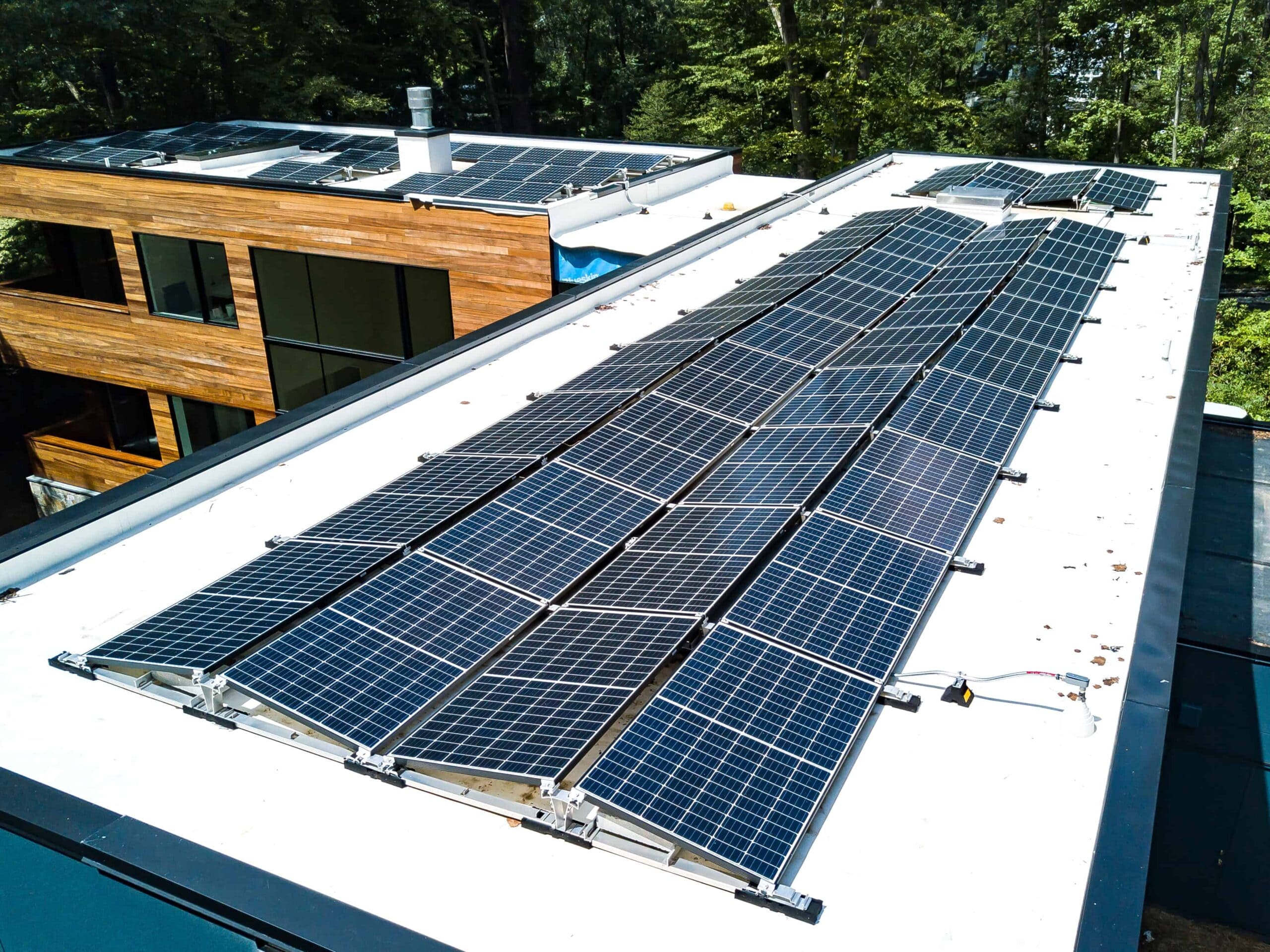 Silver package commercial solar installation