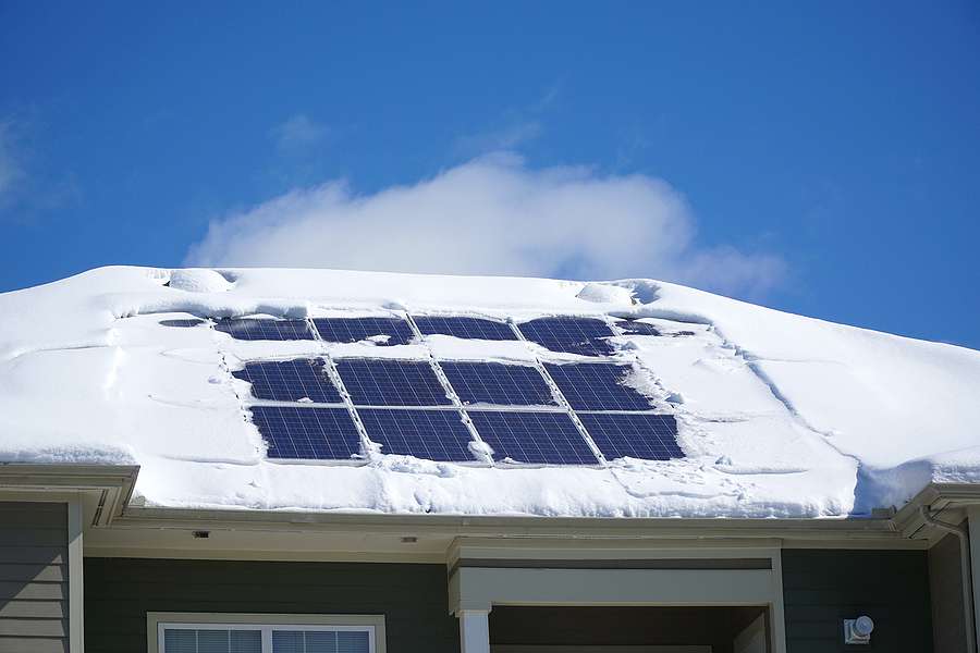 domestic solar panels system
