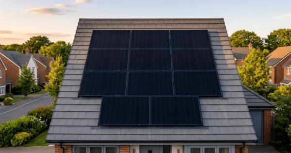 Silver package solar installation